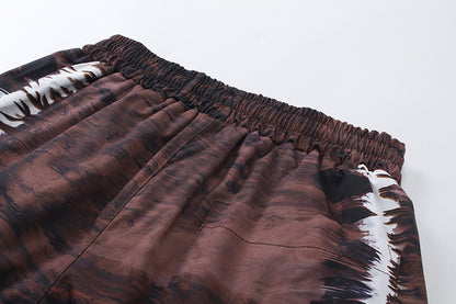 AMIRI-BROWN-SHORT