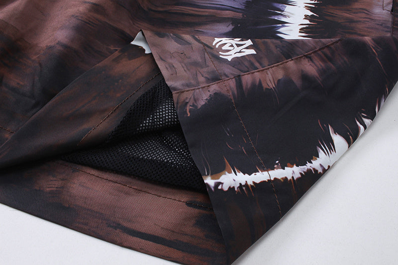 AMIRI-BROWN-SHORT
