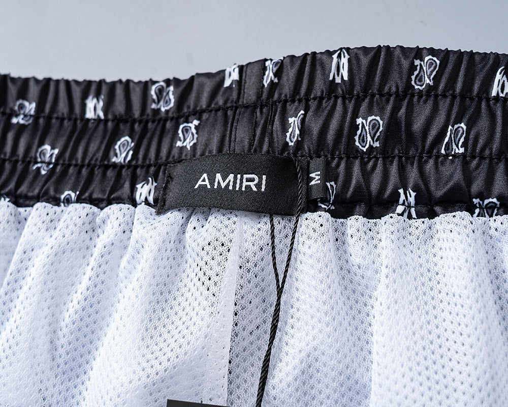 AMIRI-BLACK-N-WHITE-SHORT