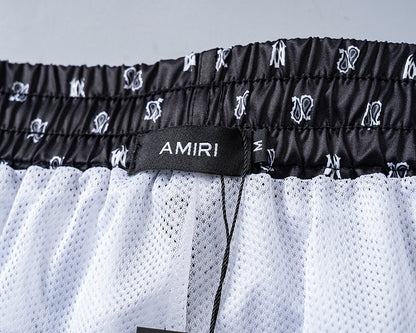 AMIRI-BLACK-N-WHITE-SHORT