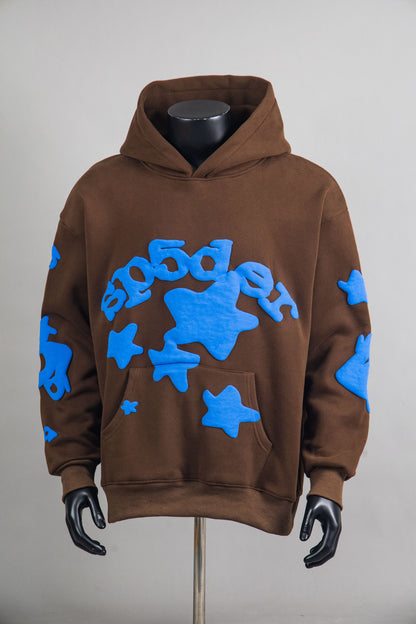 SP5DER-BROWN-BELUGA-HOODIE