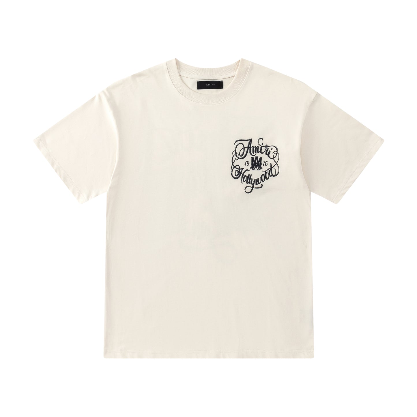 AMIRI-ITALICS-HOLLYWOOD-T-SHIRT