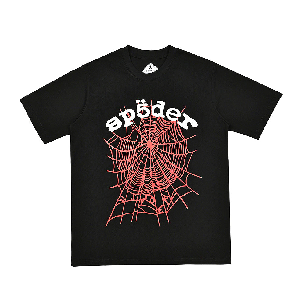 SP5DER-RED-WEB-T-SHIRT
