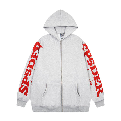 SP5DER-ZIP-HOODIE