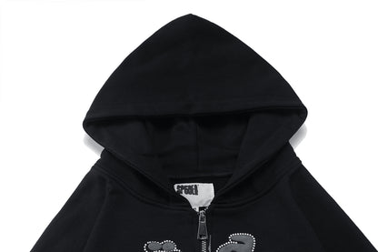 SP5DER-BLACK-ZIP-HOODIE