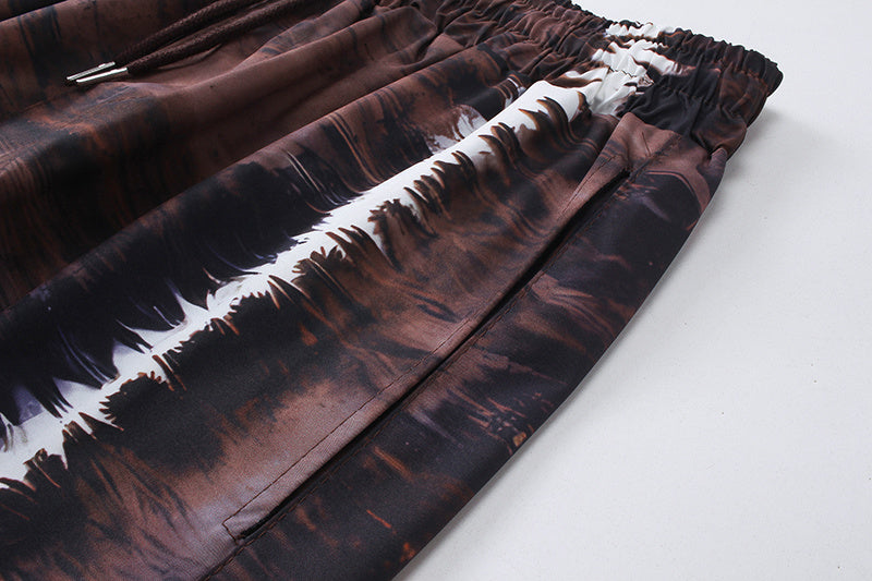 AMIRI-BROWN-SHORT