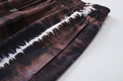 AMIRI-BROWN-SHORT