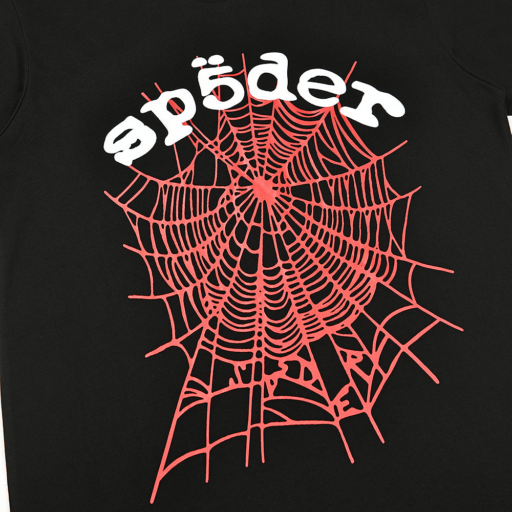 SP5DER-RED-WEB-T-SHIRT