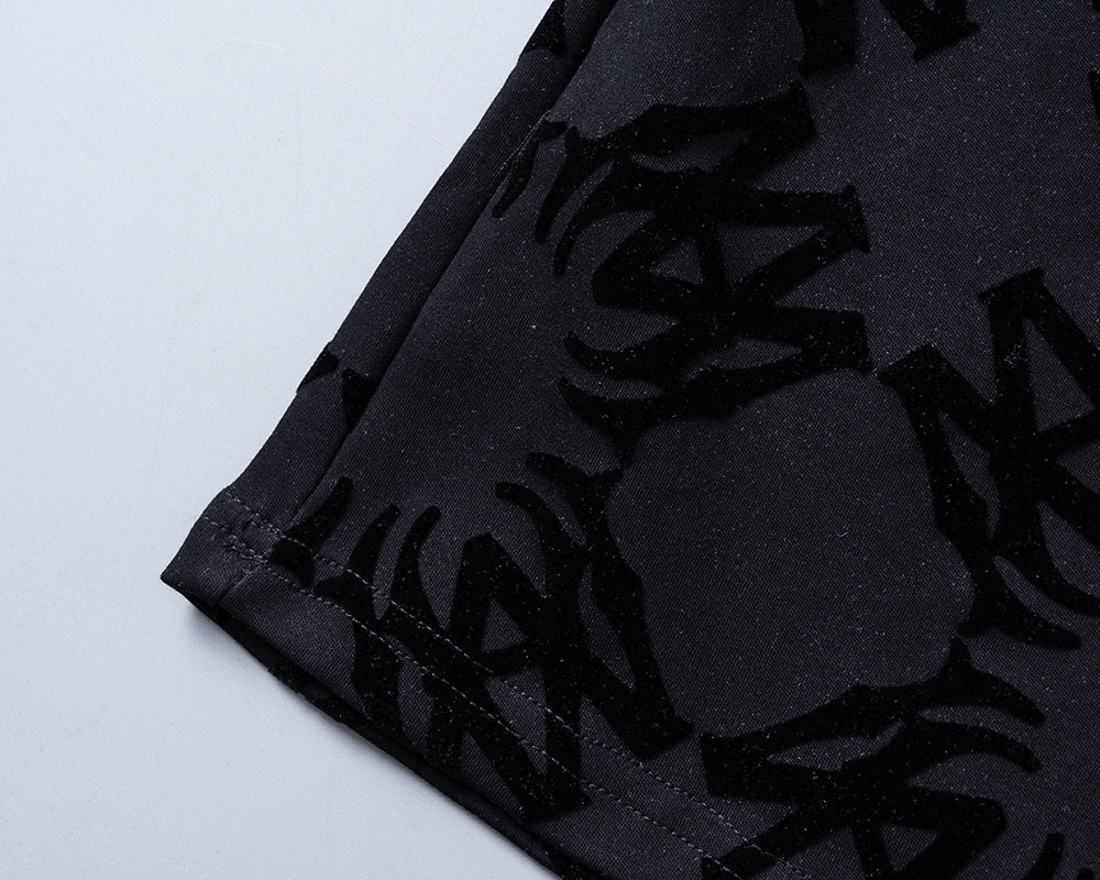 AMIRI-LOGO-BLACK-SHORTS