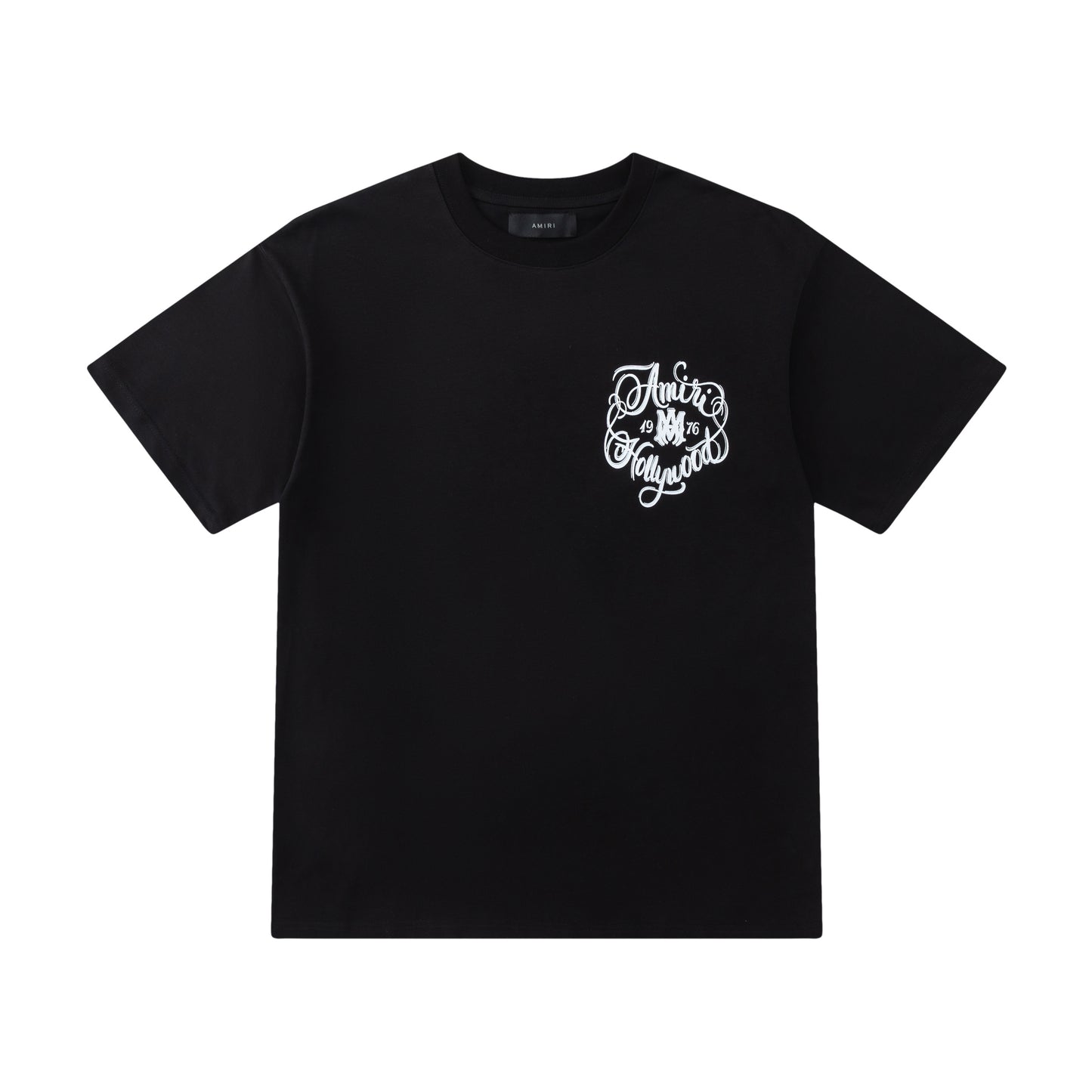 AMIRI-ITALICS-HOLLYWOOD-T-SHIRT