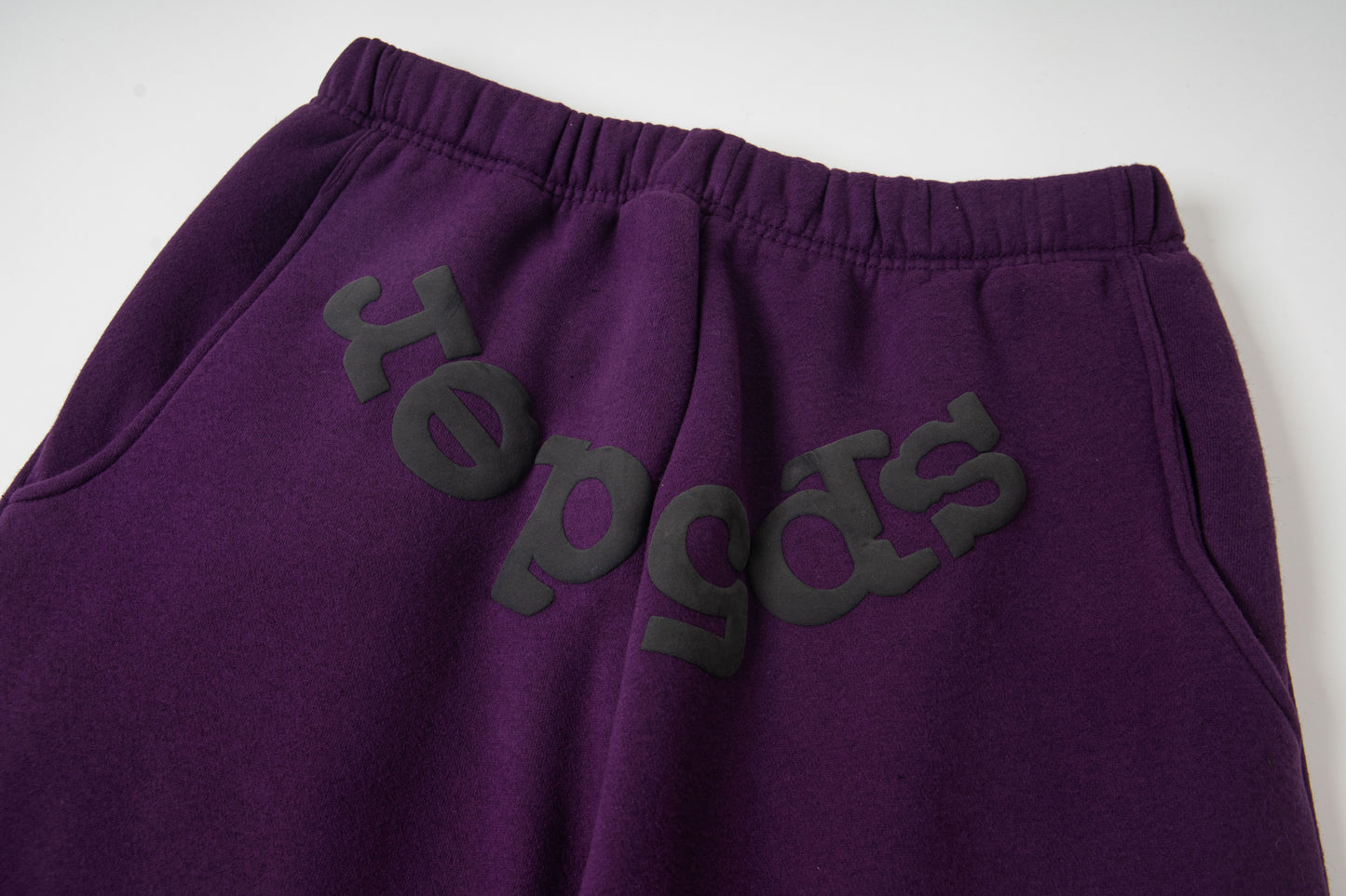 SP5DER-PURPLE-LOGO-PANTS