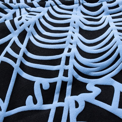 SP5DER-BLACK-HEAVY-WEB-HOODIE