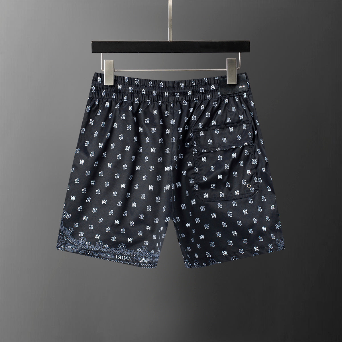 AMIRI-BLACK-N-WHITE-SHORT