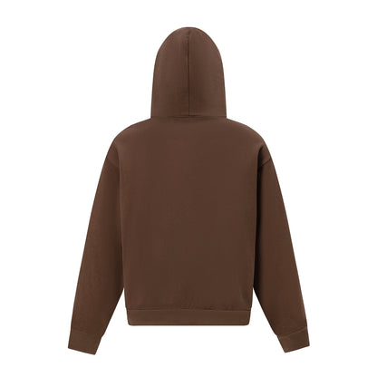 SP5DER-BROWN-555-HOODIE