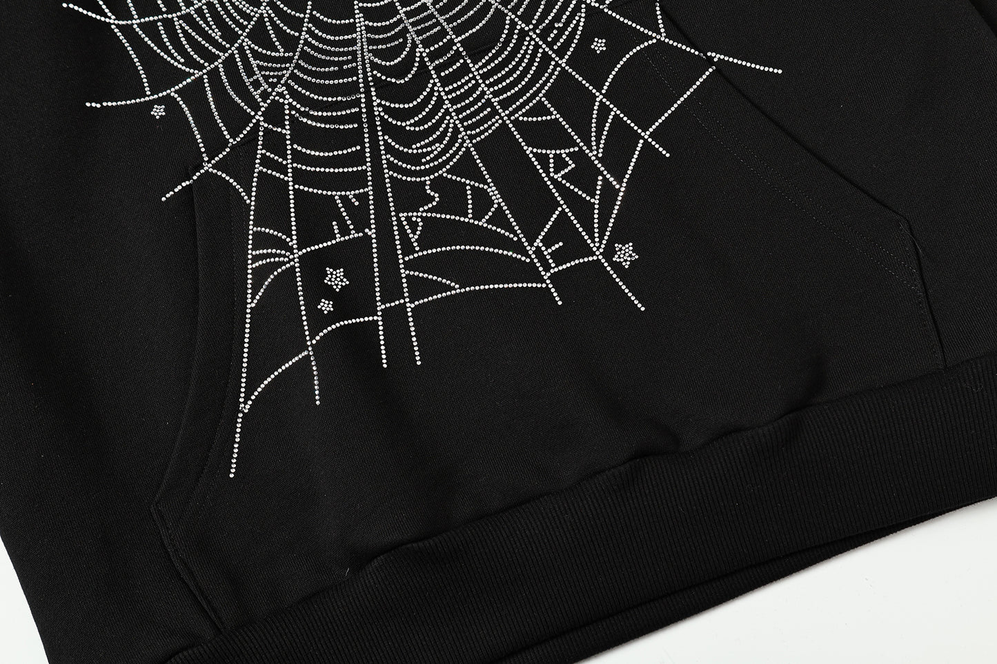 SP5DER-BLACK-VVS-LOGO-HOODIE