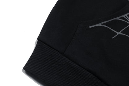 SP5DER-BLACK-ZIP-HOODIE