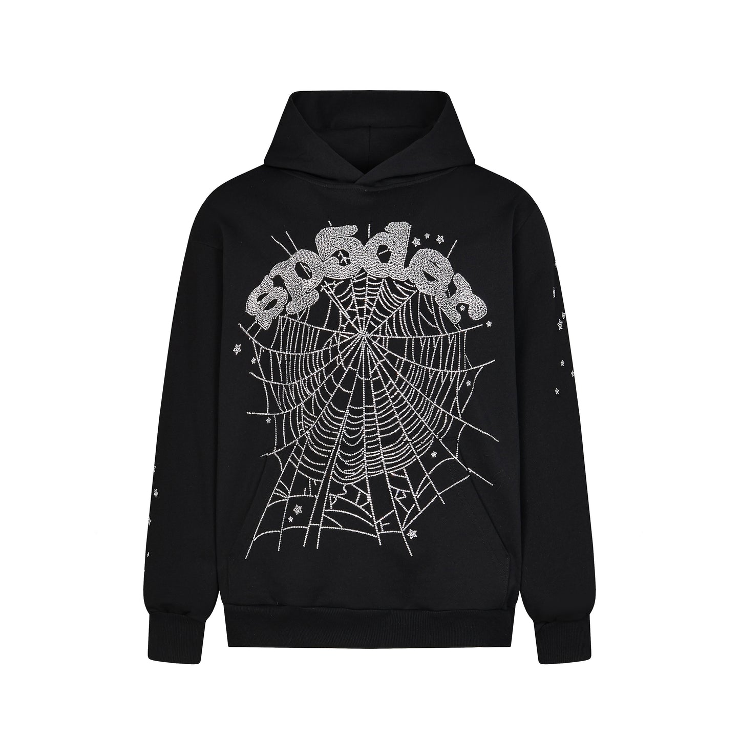 SP5DER-BLACK-VVS-LOGO-HOODIE