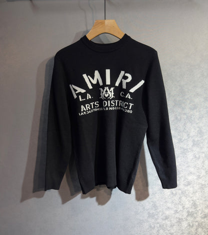 AMIRI-BLACK-ARTS-DISTRIC-SWEATER