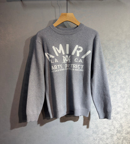 AMIRI-GREY-ARTS-DISTRIC-SWEATER