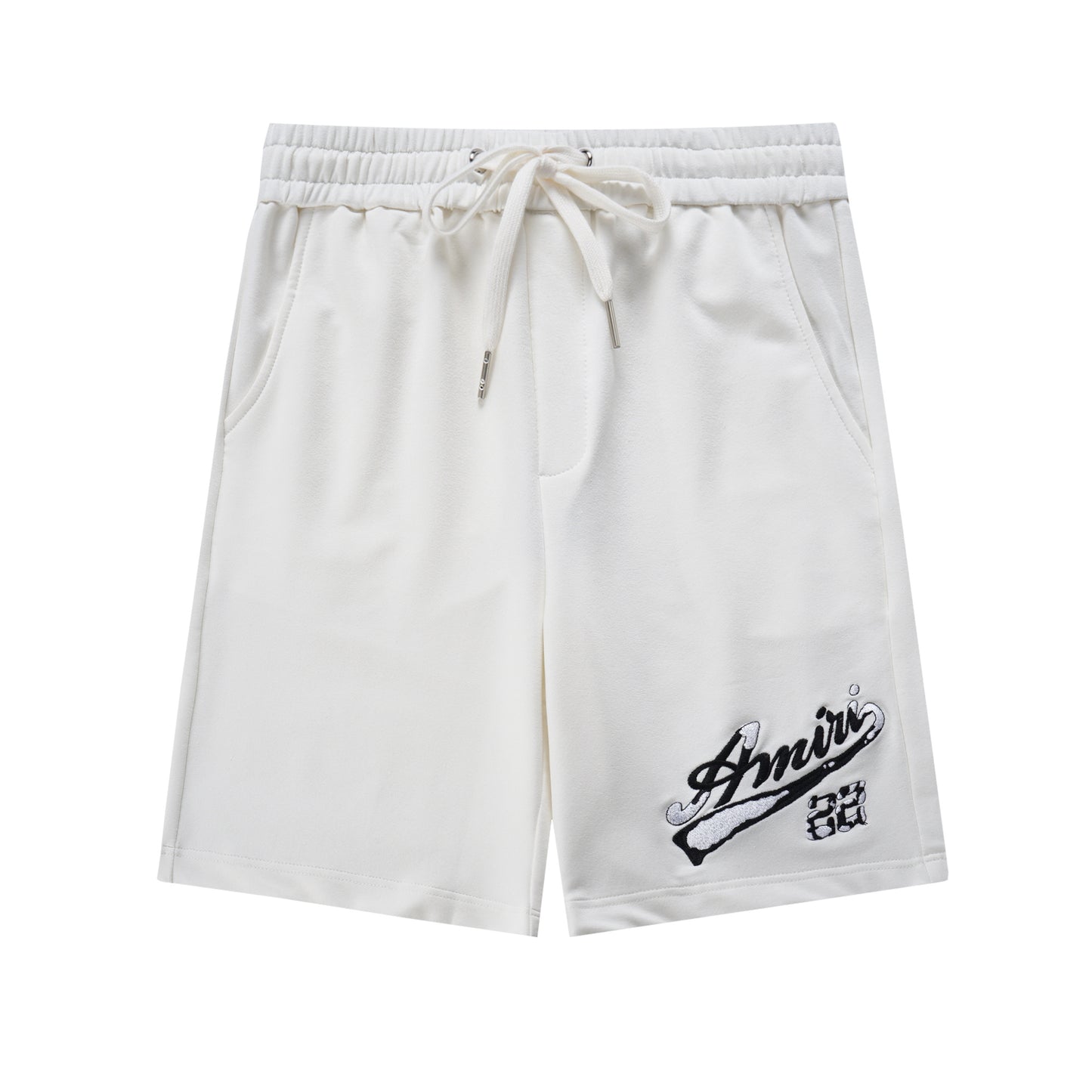 AMIRI-WHITE-ITALICS-22-SHORT