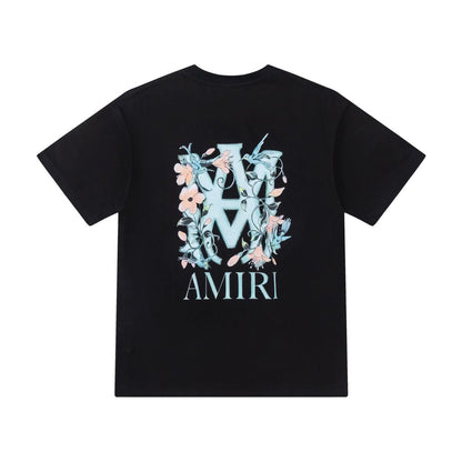AMIRI-LOGO-FLOWERS-T-SHIRT