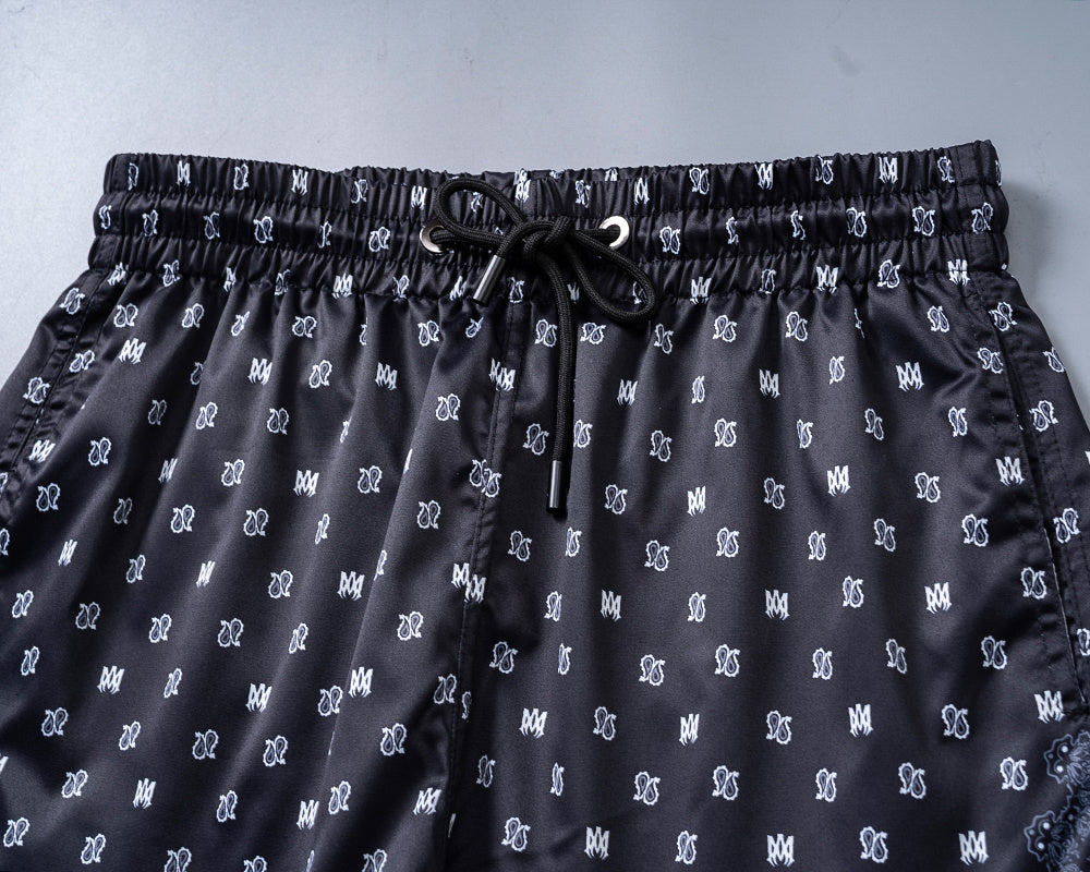 AMIRI-BLACK-N-WHITE-SHORT