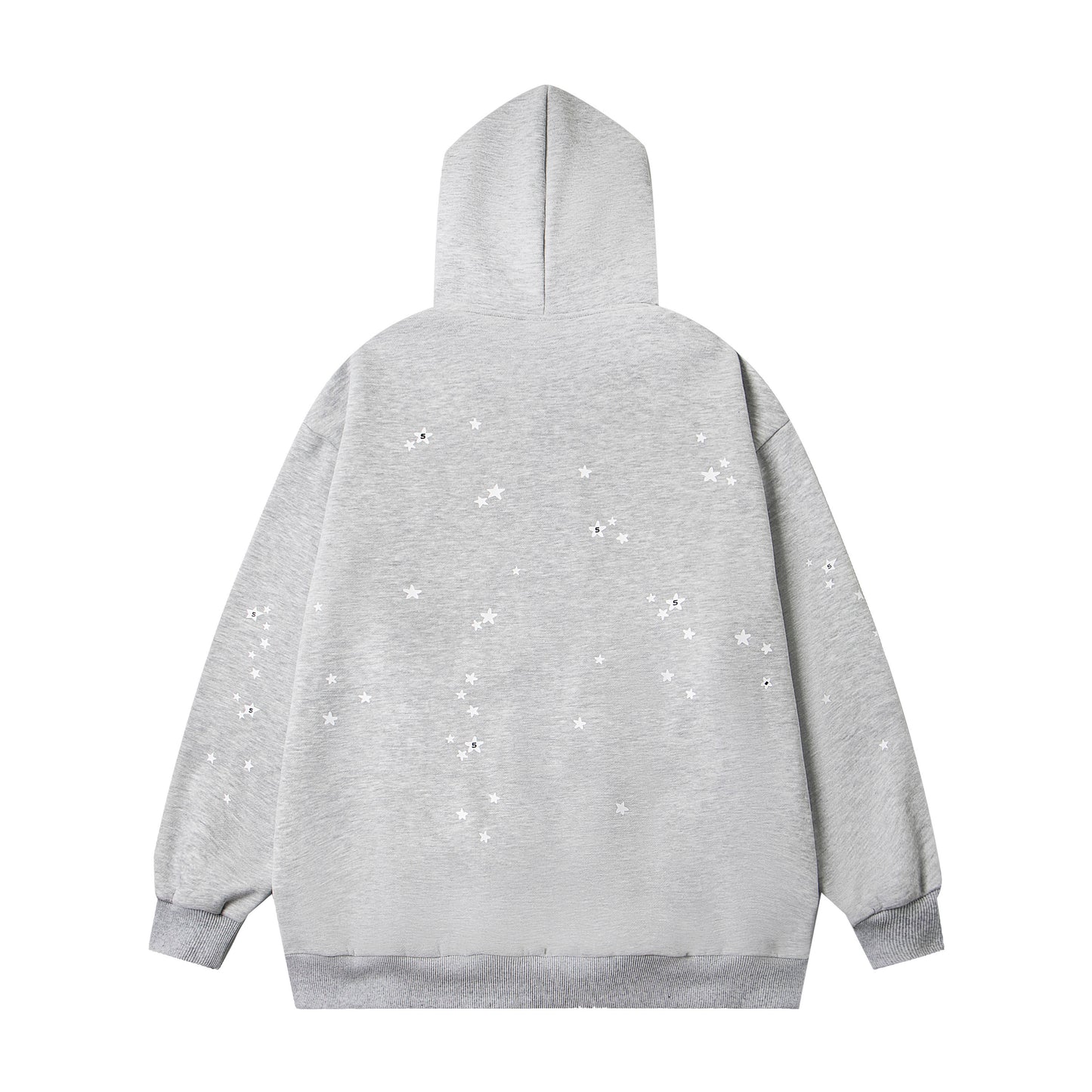 SP5DER-GREY-ATLANTA-ZIP-HOODIE