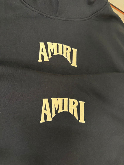 AMIRI-BLACK-YELLOW-LOGO-HOODIE