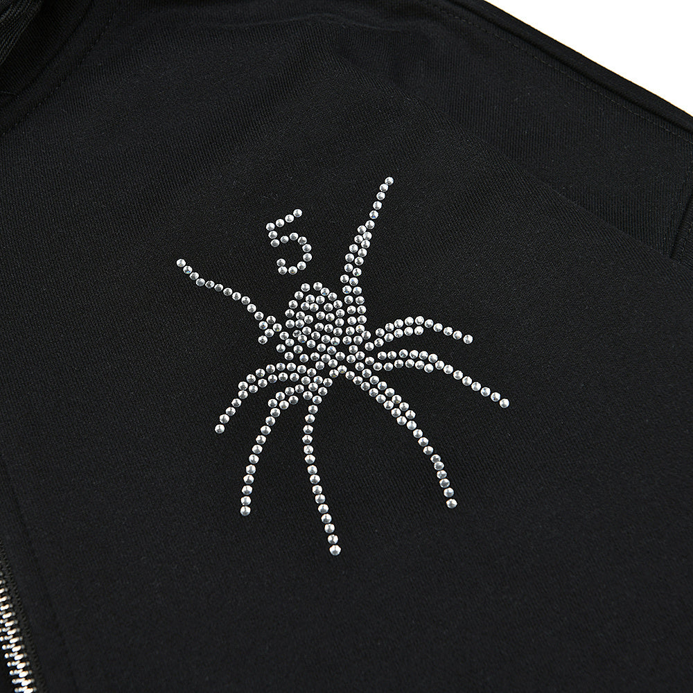 SP5DER-ZIP-VVS-HOODIE