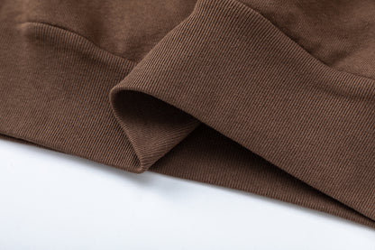 SP5DER-BROWN-555-HOODIE