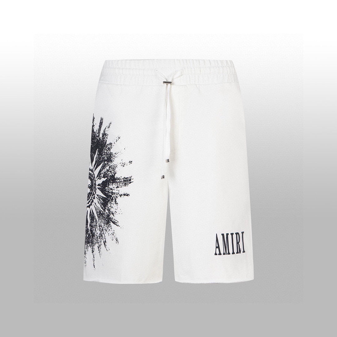 AMIRI-WHITE-SUN-SHORT