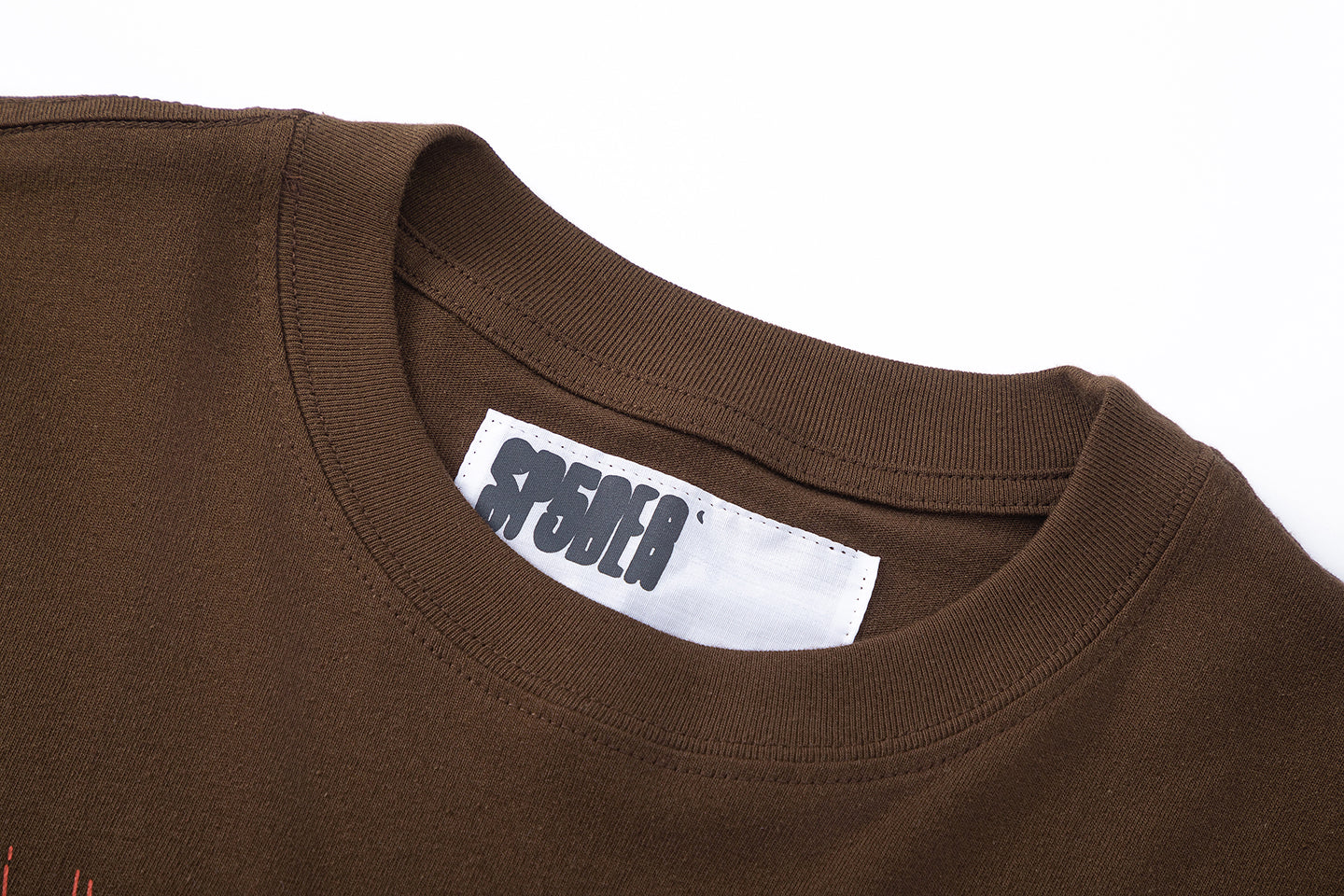 SP5DER-BROWN-555-T-SHIRT
