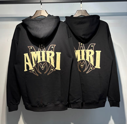 AMIRI-BLACK-YELLOW-LOGO-HOODIE