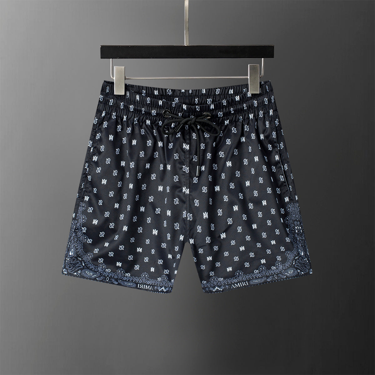 AMIRI-BLACK-N-WHITE-SHORT