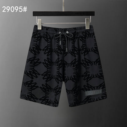 AMIRI-LOGO-BLACK-SHORTS