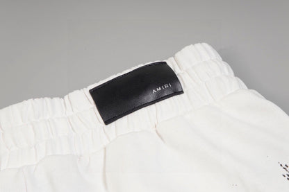 AMIRI-WHITE-SUN-SHORT