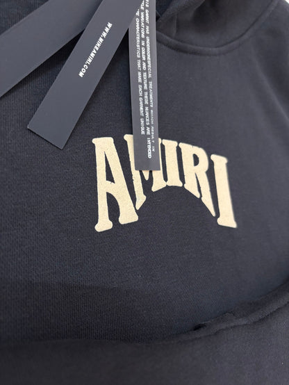 AMIRI-BLACK-YELLOW-LOGO-HOODIE