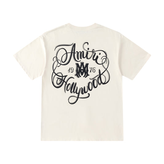 AMIRI-ITALICS-HOLLYWOOD-T-SHIRT