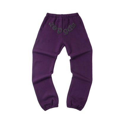 SP5DER-PURPLE-LOGO-PANTS